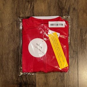 Holiday Red - Little Sleepies Zippy - NWT - 12-18months